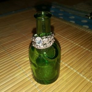 Avon Sterling Silver Ring Set